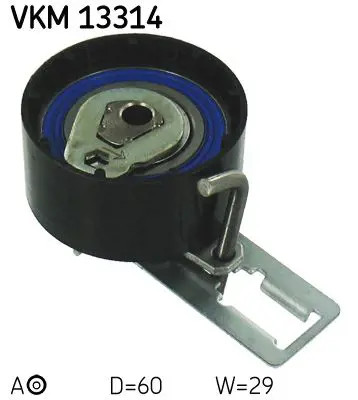 SKF-OE VKM 13314 Tensioner Pulley, timing belt for CITROËN,DS,FORD,PEUGEOT - Image 2