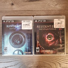 Resident Evil Revelations 1 & 2, PlayStation 3/PS3 No Manuals