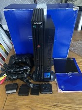Sony PlayStation 2 Console + Controller, Manual, Demo disc, leads, box - Working