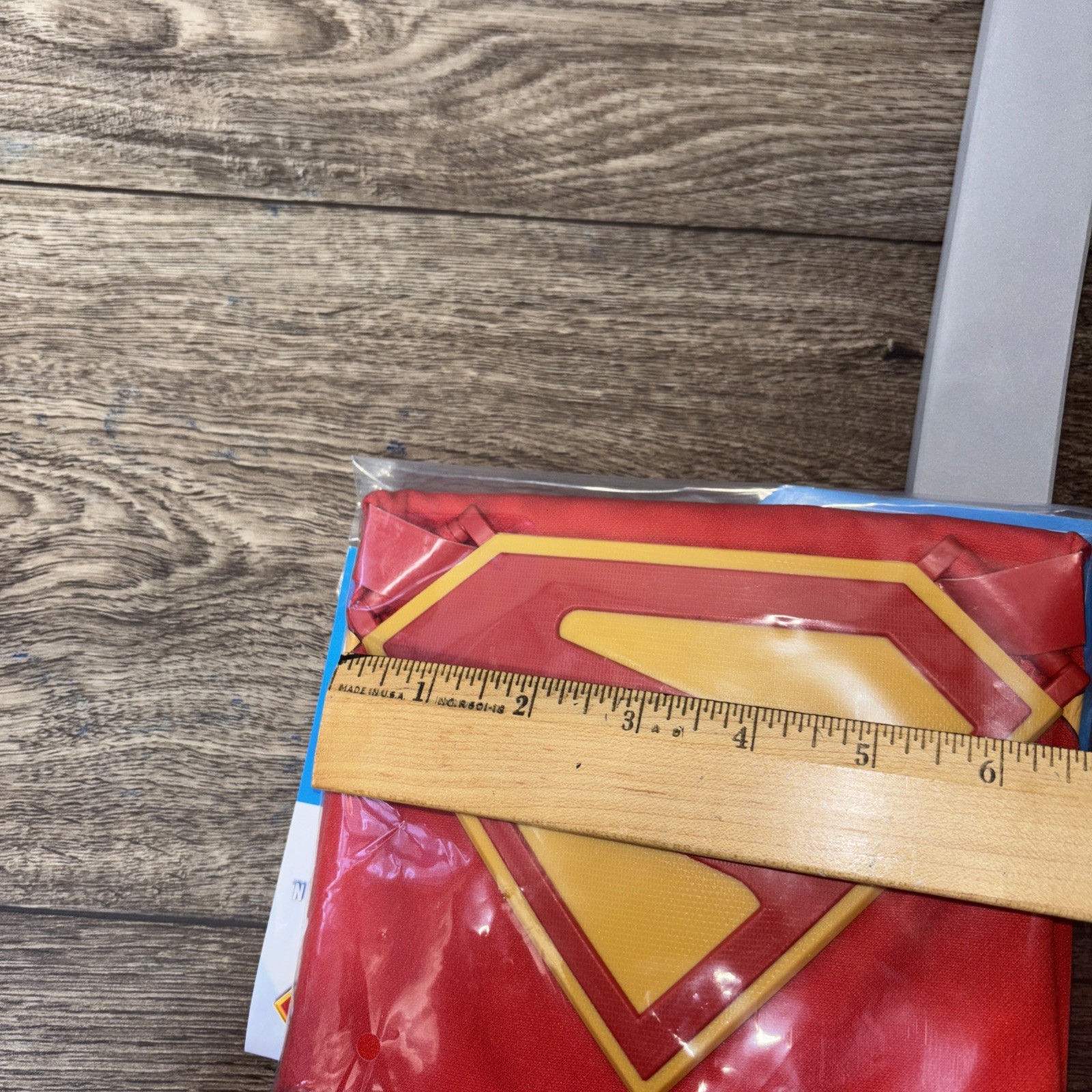 DC Comics, SUPERMAN Power Cape Set, Super Heroes Halloween Costume for Kids 4+