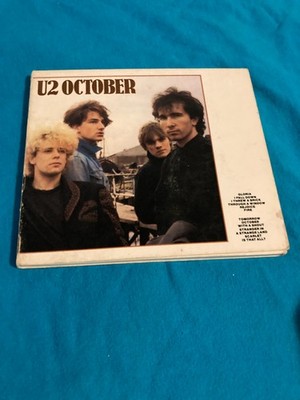 October by U2 (CD 1981) Island Records Atlantic Rock Bono Pop Rock