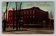 Saginaw MI-Michigan YMCA Building Standard Postal Post Old Vintage Postcard PC
