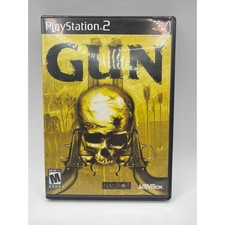 Gun Sony PlayStation 2 2005 PS2 Game Complete +Manual