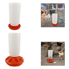 Chicken Feeder Waterer Chicken Coop Accessories Quail Hen Feeding Equipment