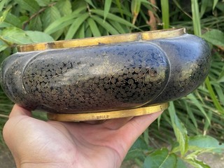 Chinese Cloisonne INCENSE BURNER Signed