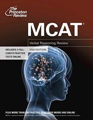 MCAT Verbal Reasoning Review, - Paperback, by The Princeton Review - Very Good