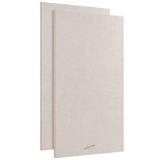 Acoustic Panels, 2 Pack, Large, 46" x 23", Natural 2 Panels
