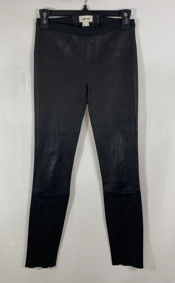 HELMUT LANG Leather Pants for Women for sale | eBay