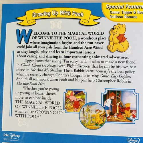 Winnie The Pooh Dvd Seasons of Giving Share Your World Growing Up With Pooh - Picture 15 of 24