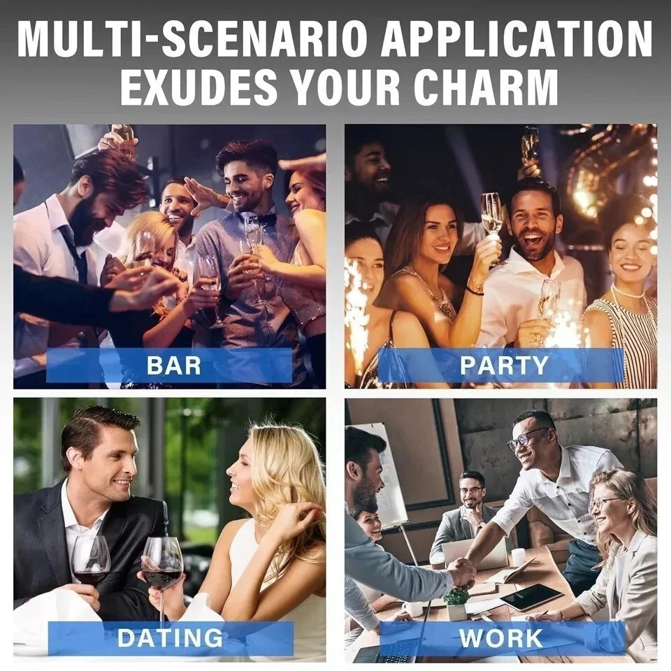 Pheromone Infused Cologne to Attract Women Best Perfume for Men – 1.7 fl oz NEW