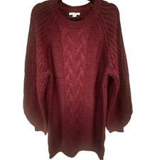 NWTs American Eagle Cable Knit Sweater Dress Size Large