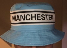 Bespoke Bucket Hat - Reversible Manchester SkyBlue