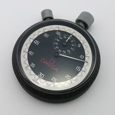 Rare! Vintage 1972 OMEGA Mechanical Stopwatch TEAC Hand Winding Swiss Made #2297