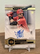 2021 Topps Five Star Jose Garcia Rookie Autograph Auto Cincinnati Reds