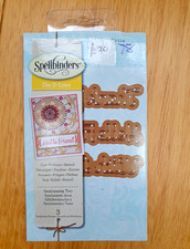 Spellbinders Die D-Lites Sentiments Two Cutting Dies Set, 3 Unit S2-114