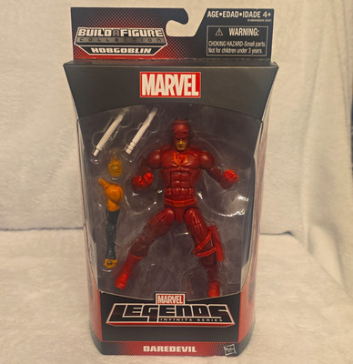 Marvel Legends Infinite Series Daredevil Red Figure Boxed w/ Batons BAF Arm 4+