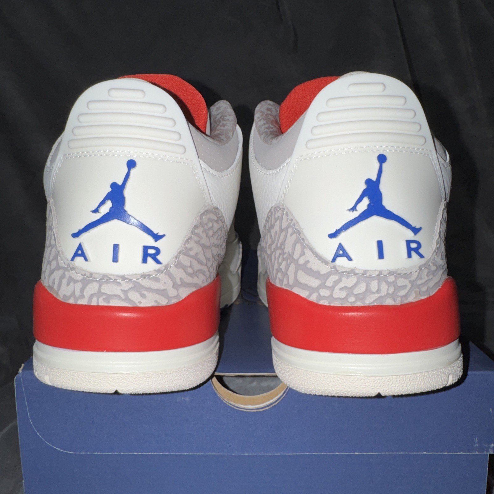 Nike Air Jordan 3 Retro Men's Size 9 International Flight Sail 136064-140 thumbnail 4