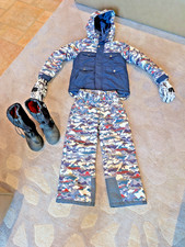 Arctix  Kamik Boys Ski Set - Jacket XS , Pants XS , Boots Size 1, Gloves M