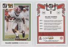 2021 Panini Chronicles Draft Picks Donruss Retro Orange Najee Harris Rookie RC