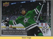2022-23 Upper Deck Game Dated Moments /599 Joe Pavelski #91 READ 0k85