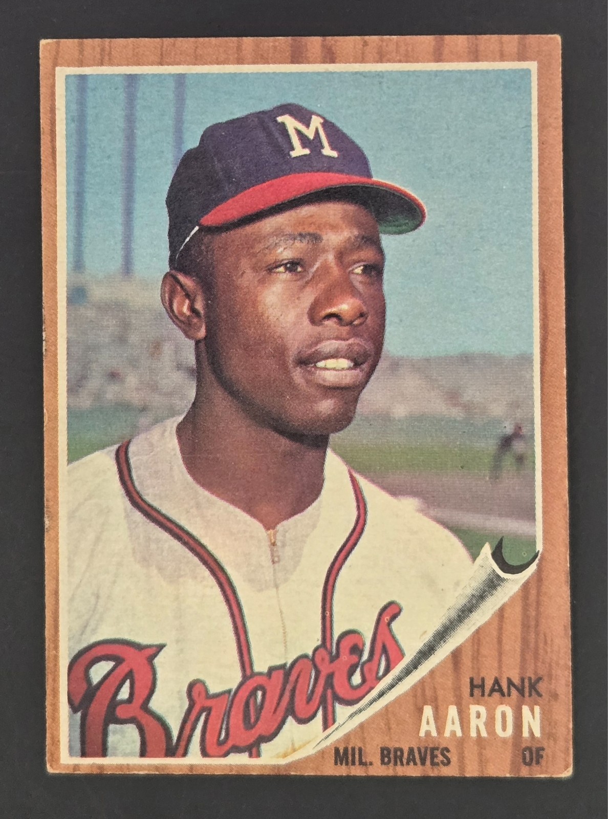 1962 Topps - Hank Aaron #320 VGEX