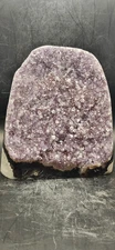 Amethyst cut base free form! 2.5 pounds, 4.75 inches tall, 4 wide, 3 thick