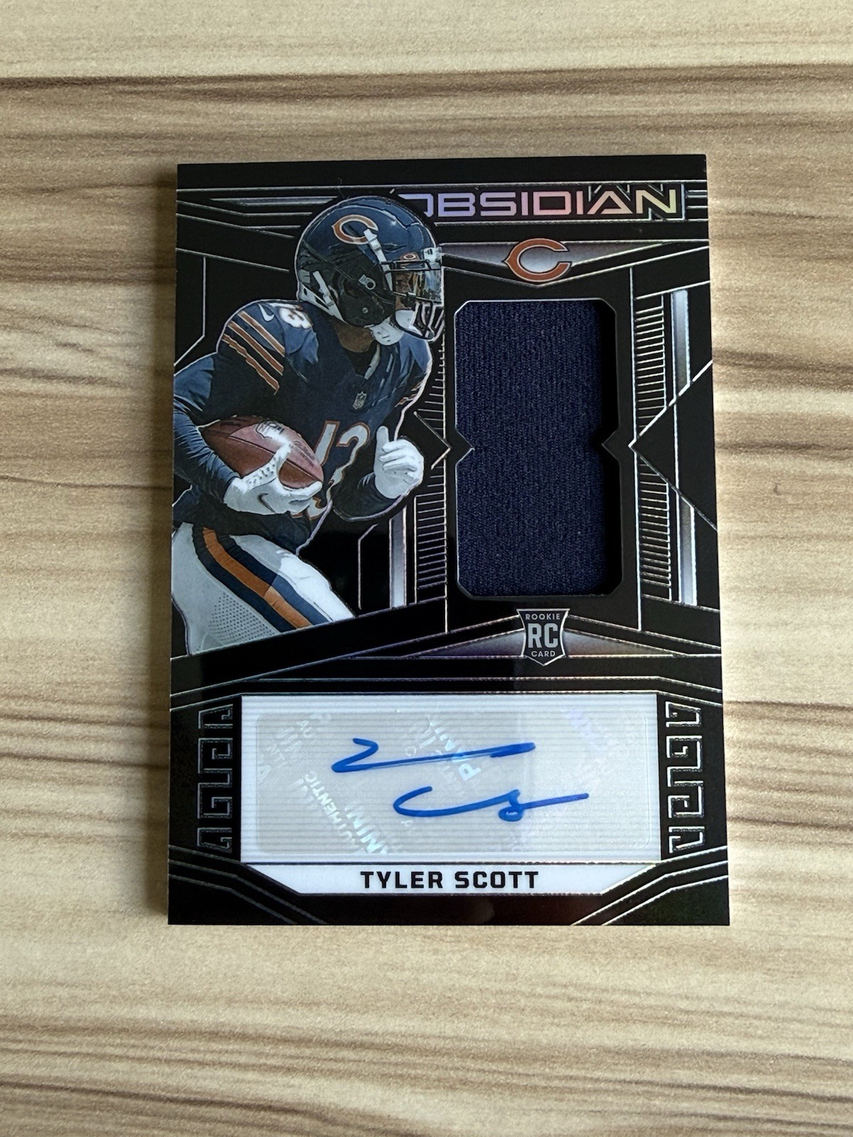 Tyler Scott Panini Obsidian #235 Jersey Autograph