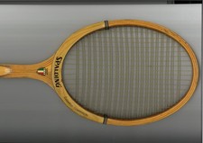Racchetta Tennis Vintage SPALDING ZUGARELLI Competition - Legno Anni '70 - Davis