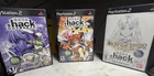 Selling a PlayStation 2 .hack lot including the first three games in the series