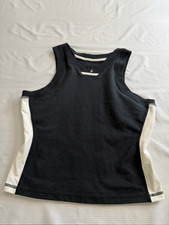 Free People Movement Black White Athletic Tank Top Size Large