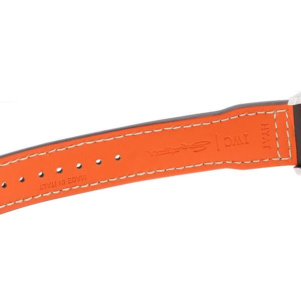 IWC SCHAFFHAUSEN PILOT WATCH MARK XVIII IW327010 40mm SS Leather Navy Dial #C292 image 4