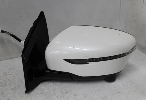 2016-2023 Nissan Murano Left Driver Side View Mirror Door Assembly White OEM