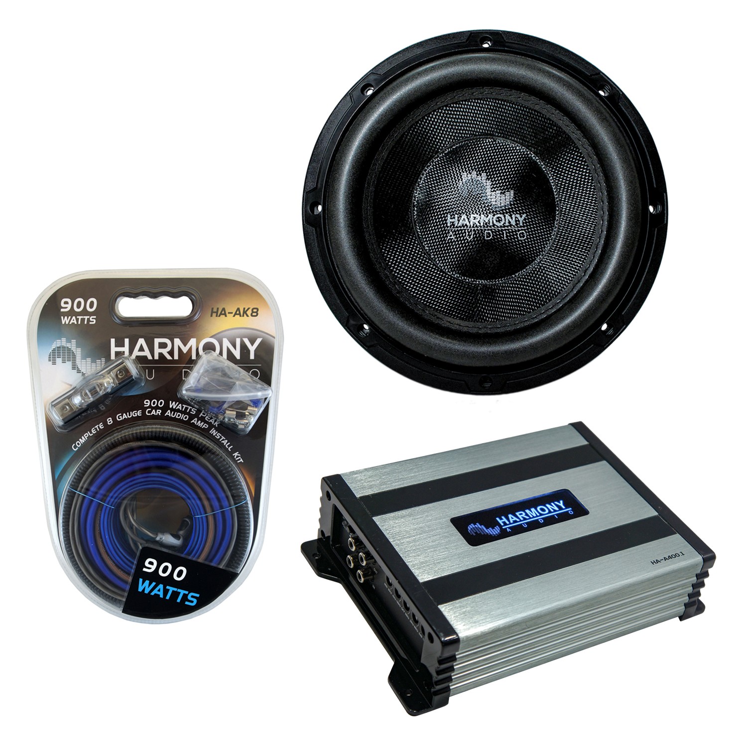 Harmony HA-C122 Car Stereo Competition Carbon 12 Sub 2200W S