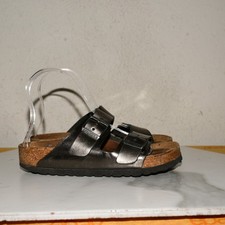 Birkenstock Arizona Sandal Leather Bronze Soft Women 35 R