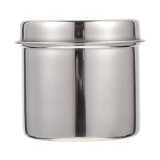 2 PCS Storage Jar Salad Dressing Jars Mini Stainless Steel Urn