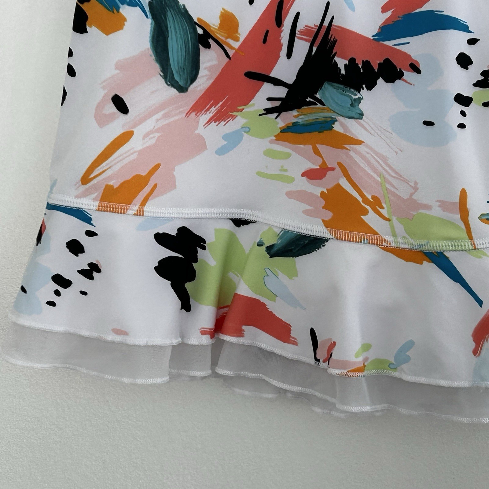 Sofibella Skort Size Medium Abstract Print Skirt … - image 4