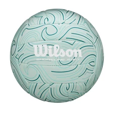 WILSON Shoreline Soft Gen Green Volleyball - Official Size, Light Blue