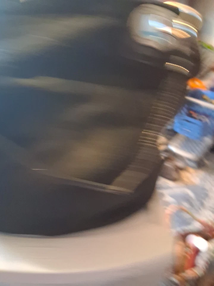 Y2K COACH ALEX OP Art Blackquilted Tote Slouchy Hobo Slight Wear On One Handle - Image 2 of 4