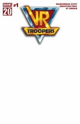 Vr Troopers #1 Cvr F Blank Sketch Var Boom Prh Comic Book 2025B&B