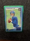 2025 Panini Donruss Optic - Rated Rookie Jaxson Dart #273 Green Hyper Prizm (RC)