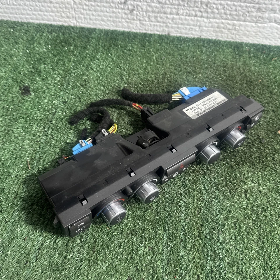 Interruptor de control de clima térmico BMW 750i 760i 2006-2008 CA 6411698140501 | 839 1N5-5 Foto 4 de 4