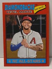 2026 Topps Heritage - Ketel Marte #220 - Red Border - Arizona Diamondbacks