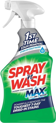 #ad Spray #x27;N Wash Max Laundry Strain Remover 16 oz Packaging may vary $6.75