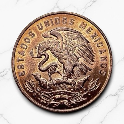 1960   Mexico 20 Centavos High Grade Beautiful Coin Free Shipping!