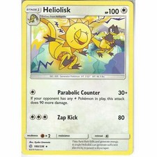 180/236 Heliolisk | Rare Card SM12 Cosmic Eclipse Pokemon Trading Card Game TCG