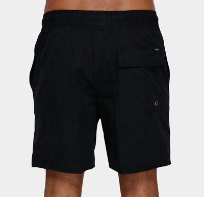 RVCA Men's Gerrard Elastic Shorts – Board Shorts With Drawcord & Zip Pocket (17" Outseam) - View #9