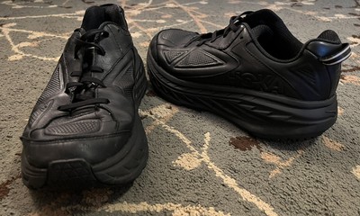 Hoka One One Men's Bondi LTR Wide Black 