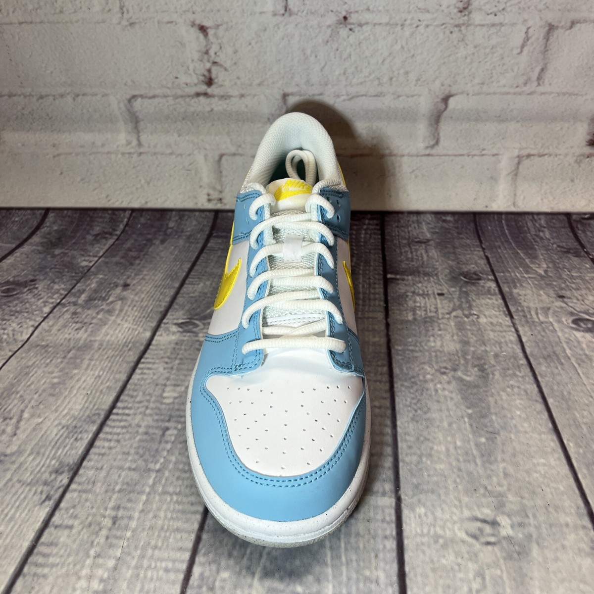 Nike Dunk Low Homer Simpson Blue Yellow Shoes DX3382-400 Nike Dunk Low Homer Simpson Blue Yellow Shoes DX3382-400