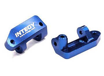 Caster Blocks II for Traxxas 1/10 Stampede 2WD, Rustler 2WD XL5 & VXL - Blue - Picture 1 of 1