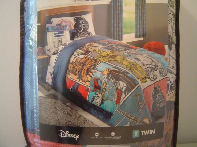 New Kids Star Wars Reversible Comforter Twin Size Disney Kohls